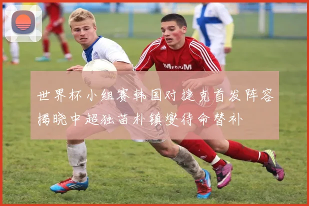 世界杯小组赛韩国对捷克首发阵容揭晓中超独苗朴镇燮待命替补